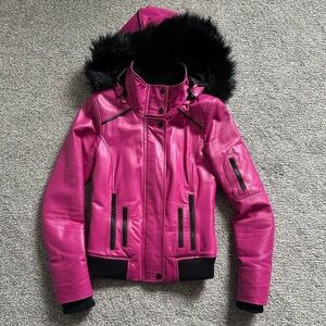 Danier Leather winter bomber